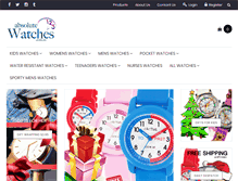 Tablet Screenshot of absolutewatches.com.au
